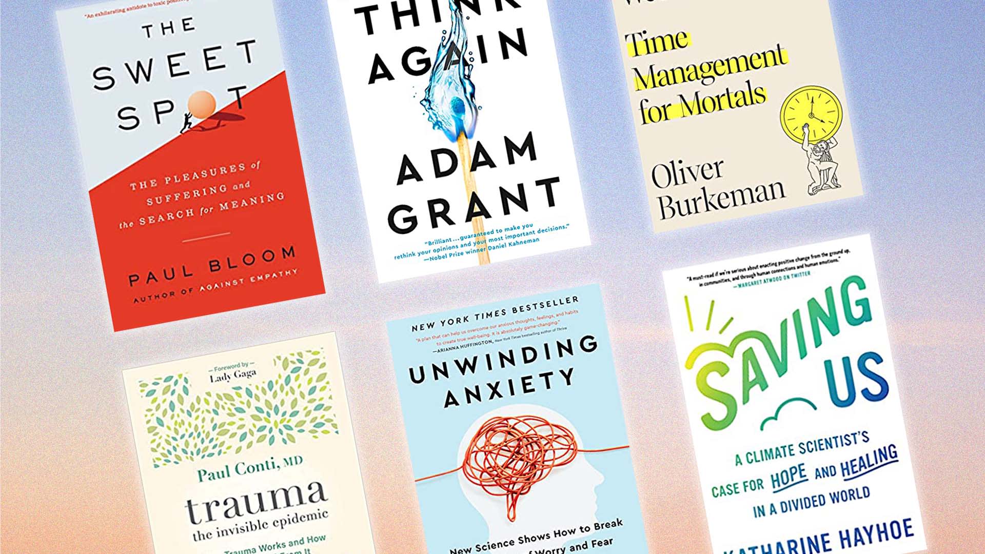 13 Books to Read for a Happier, More Productive, and Less Stressed 2022
